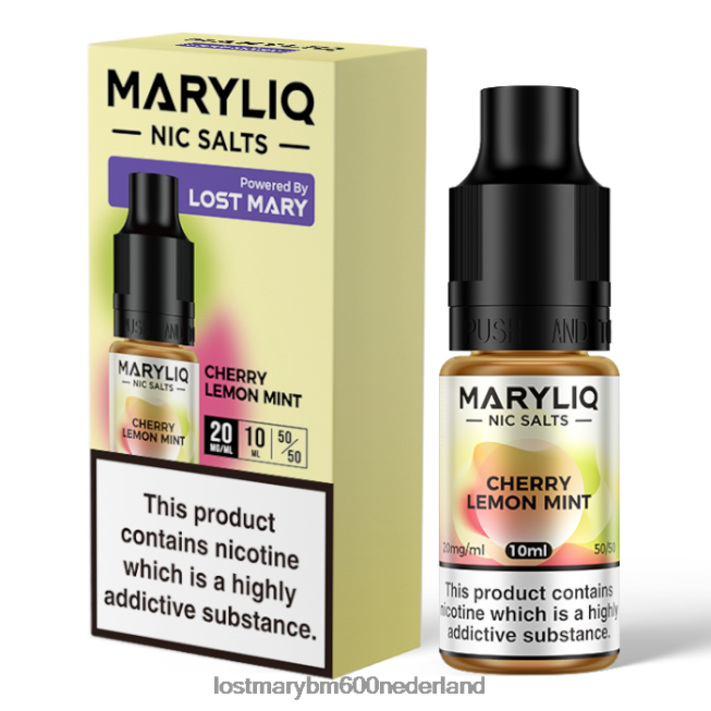Lost Mary Vapes Kopen BDRJ2V209 verloren mary maryliq nic-zouten - 10 ml kers