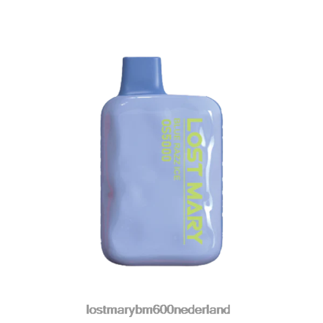 blauw razz-ijs