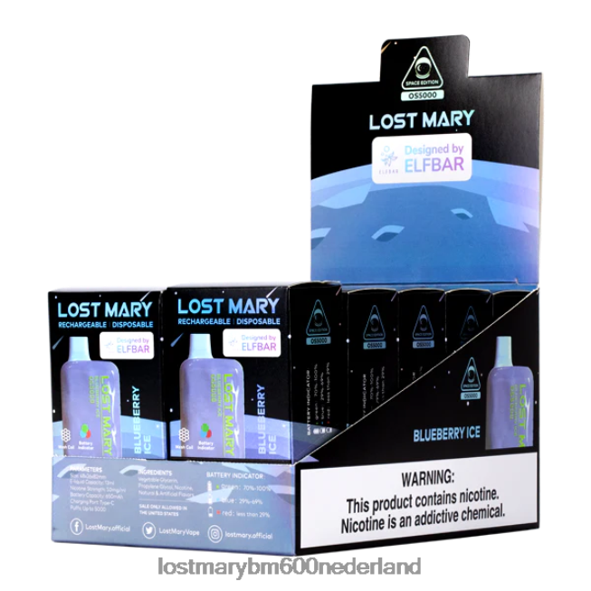 Lost Mary Vape 5000 Nederland BDRJ2V16 maria os5000 verloren bosbessen ijs