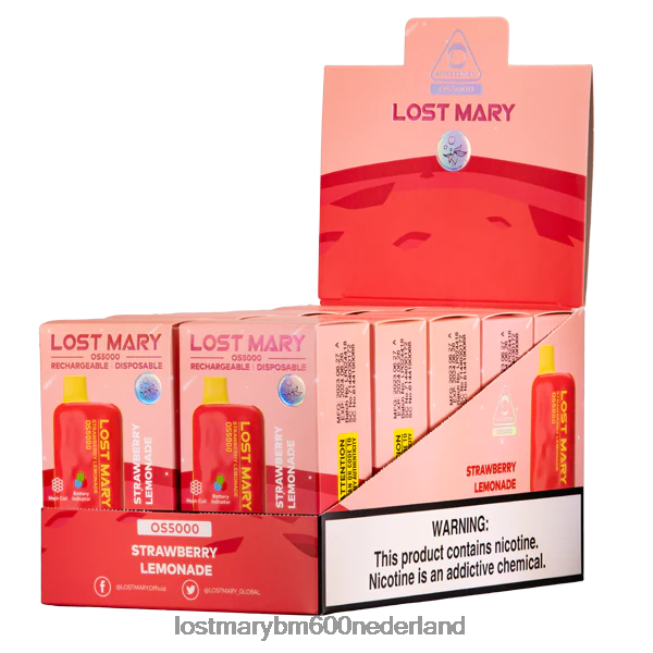 Lost Mary Vape Kopen BDRJ2V68 maria os5000 verloren aardbeien limonade
