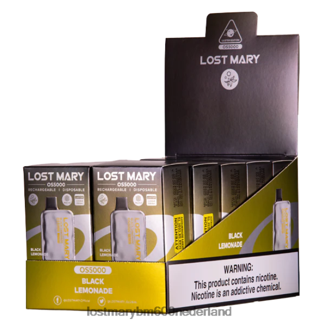 Lost Mary Vape Kopen BDRJ2V8 verloren mary os5000 glans zwarte limonade