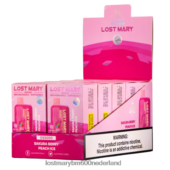 Lost Mary Vape Nederland BDRJ2V61 maria os5000 verloren Sakura bes perzik ijs