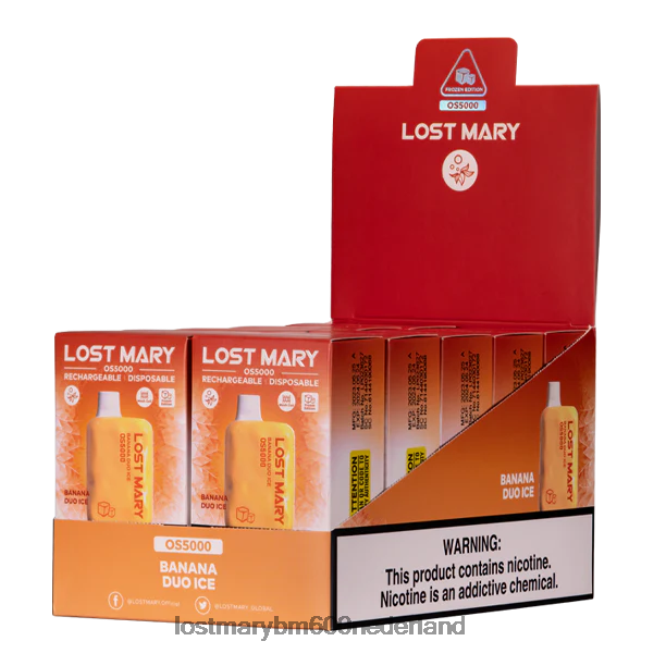 Lost Mary Vape Nederland Kopen BDRJ2V2 maria os5000 verloren bananenduo-ijs