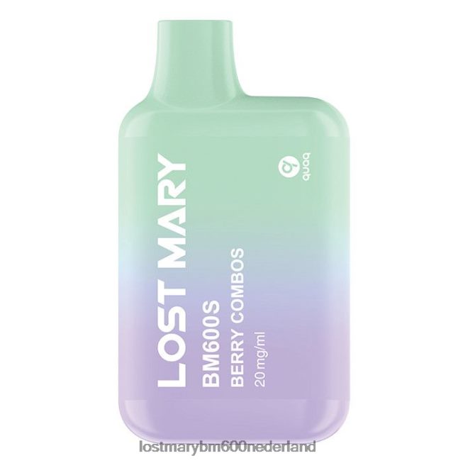 Lost Mary Vape Nederland BDRJ2V171 verloren mary bm600s 20 mg wegwerpvape bessen combo's