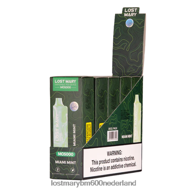 Lost Mary Vape Nederland Kopen BDRJ2V52 verloren maria mo5000 miami munt