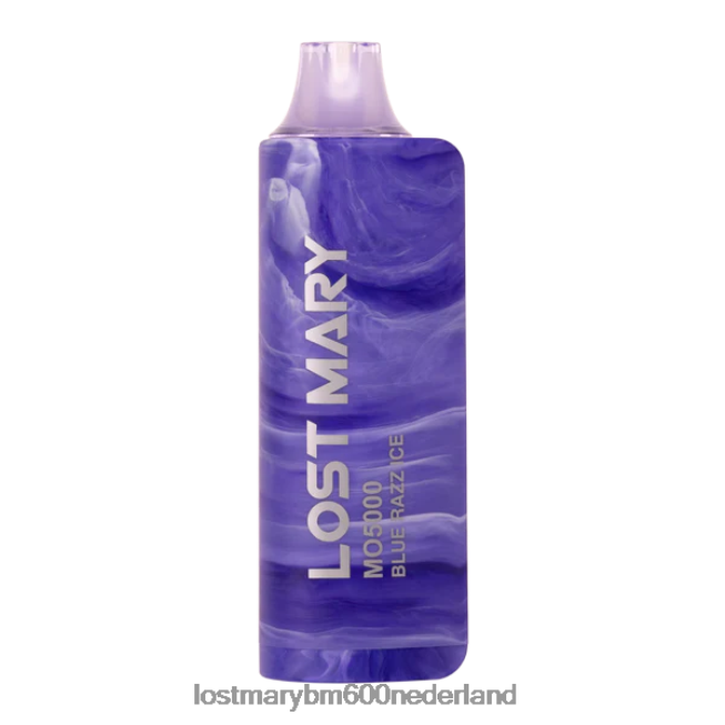 blauw razz-ijs