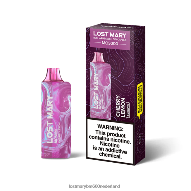 Lost Mary Vape Smaken BDRJ2V23 verloren maria mo5000 kers citroen