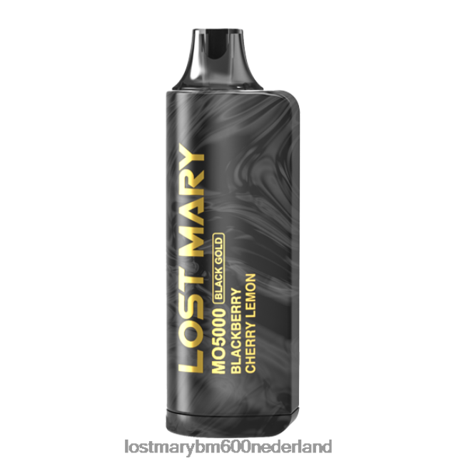 Lost Mary Vape Smaken BDRJ2V93 verloren mary mo5000 zwarte gouden editie bramen kers citroen