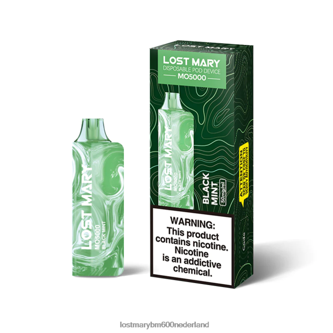 Lost Mary Vapes Kopen BDRJ2V9 verloren maria mo5000 zwarte munt