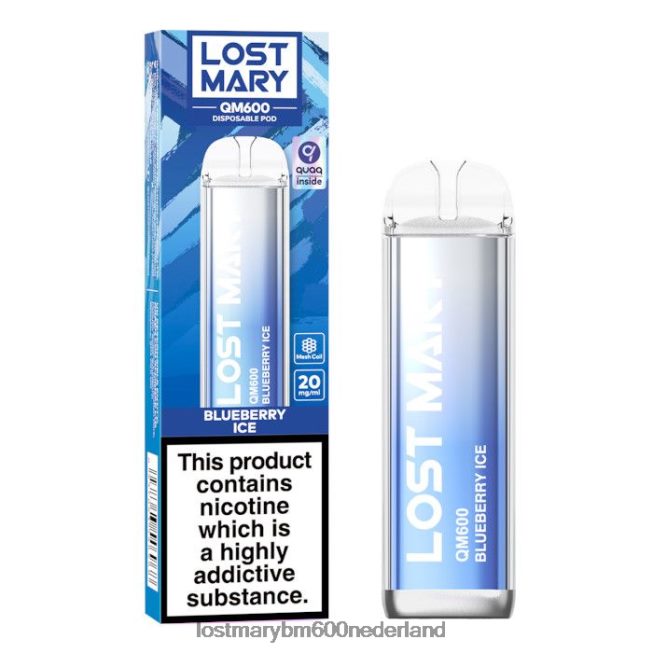 Lost Mary Vape Bestellen BDRJ2V157 verloren mary qm600 wegwerpvape bosbessen ijs